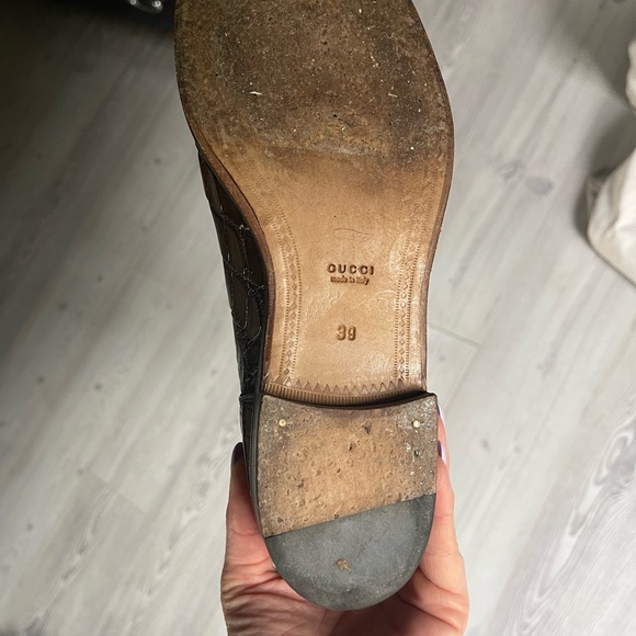 Gucci Alligator leather riding boots 8,5-9 - Picture 13 of 15